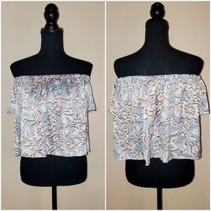 Sadie & Sage Floral Crop Top